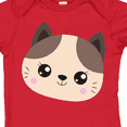 thumbnail image 4 of Inktastic Cute Cat, Little Cat, Cat Head, Brown Cat Boys or Girls Baby Bodysuit, 4 of 5