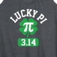 thumbnail image 3 of Instant Message - Lucky Pi - Women's Racerback Tank Top, 3 of 6