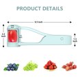 thumbnail image 6 of WhiteRhino Plastic Grape Cutter for Toddlers,Tomato Strawberry Slicer Quarter for Fruit Salad Gadget, 6 of 7