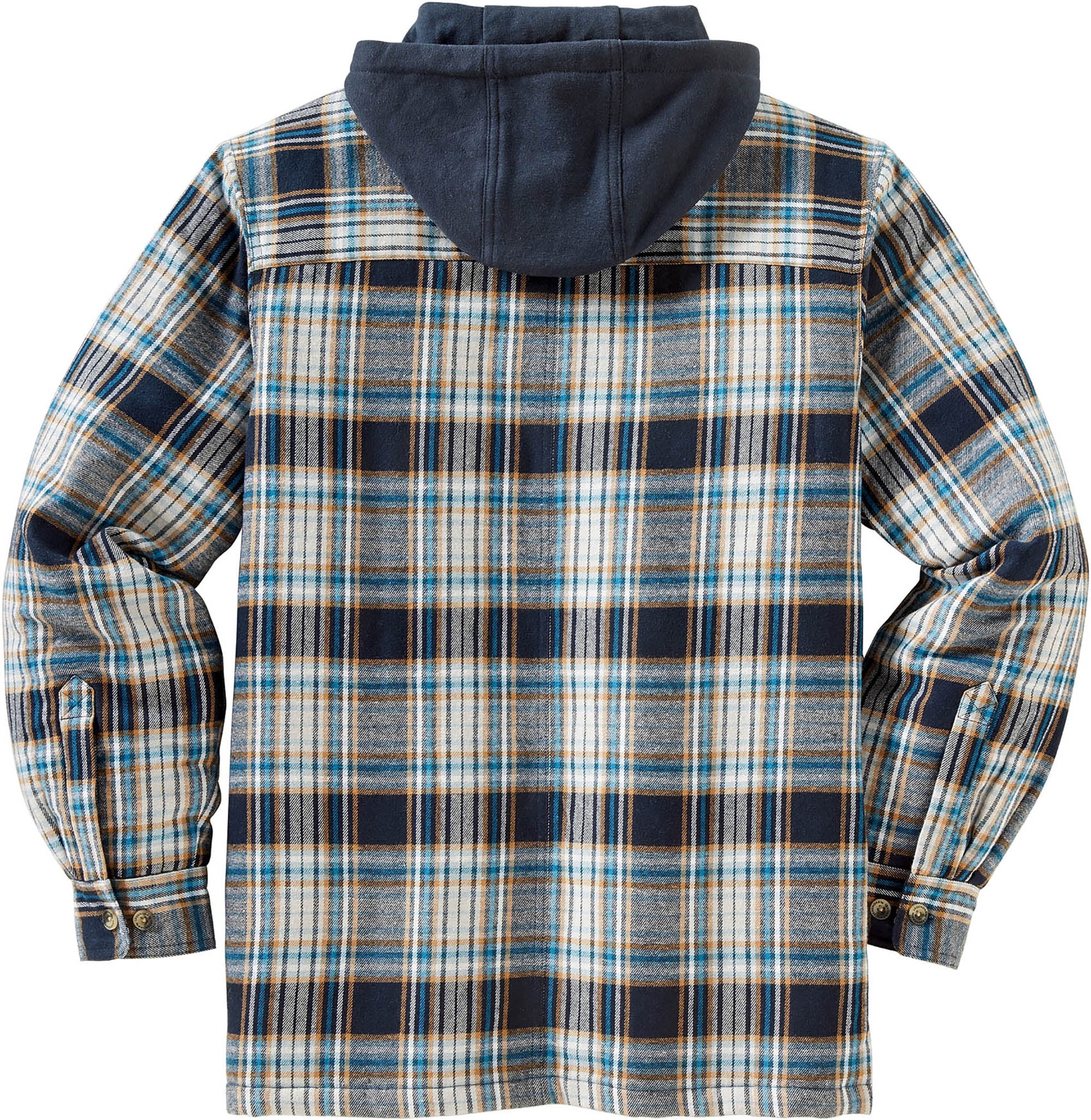 Legendary Whitetails Men's Maplewood Hooded Flannel Shirt Jacket