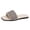 White, variant on Women's Glitter Flat Slippers - Sparkly Dressy Open Toe Slip-on Shoes