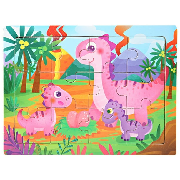 onlyliua Ofertas Del Día Juegos de Rompecabezas, Adecuados de 3 a 7 Años, Rompecabezas de Madera, Regalos de Niños y Niñas, Juegos de Aprendizaje Preescolar