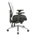 thumbnail image 3 of Contoured White Plastic Back Manager's Chair, 3 of 6