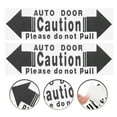 thumbnail image 2 of Miangastore 4PCS Automatic Door Stickers High Adhesive and Easy to Use Car Door Opening Warning Indicators Self Adhesive Automatic Sliding Door Warning Sticker, 2 of 9
