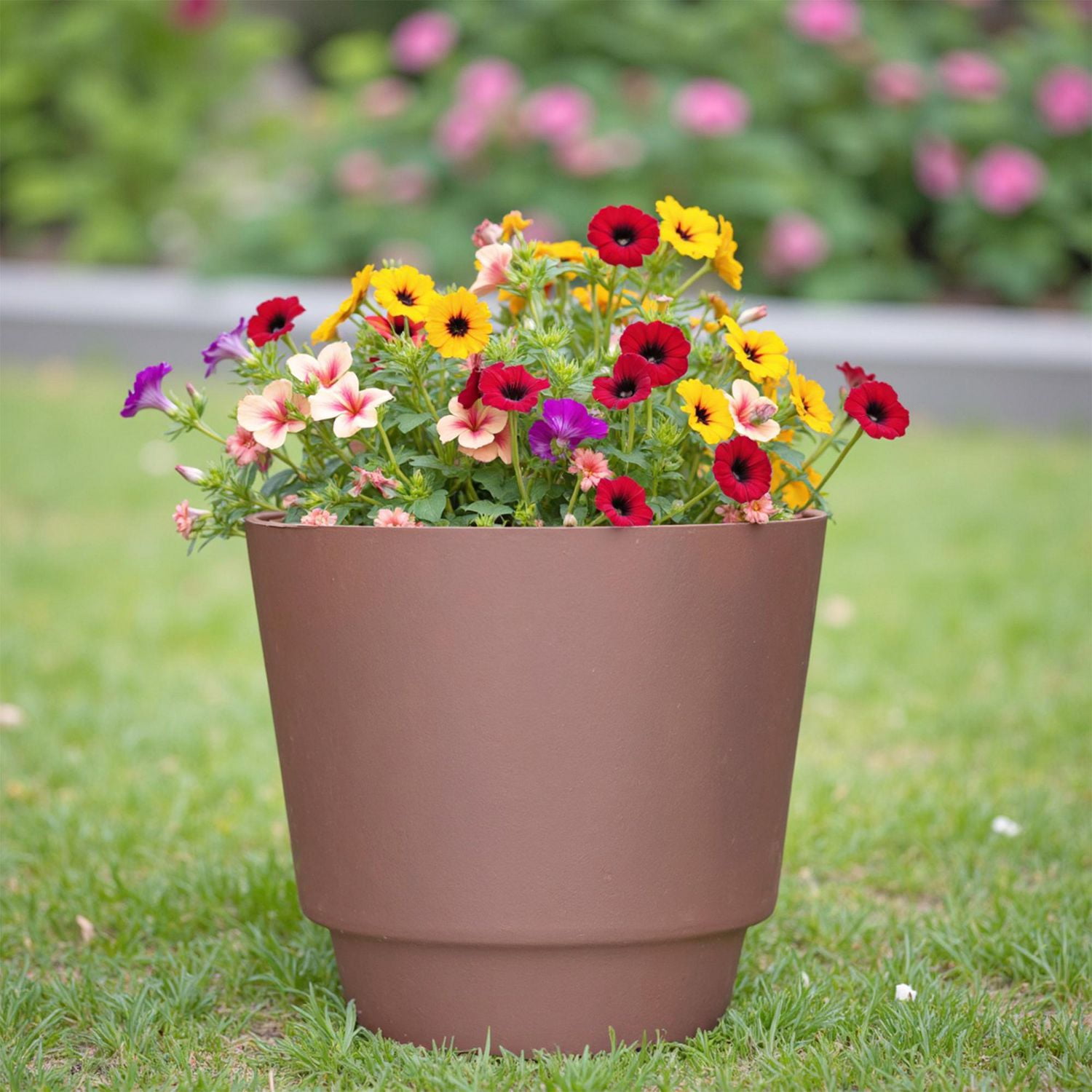 16 in. Calais Planter, Resin Planter
