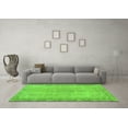 thumbnail image 3 of Ahgly Company Indoor Square Oriental Green Modern Area Rugs, 5' Square, 3 of 4