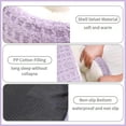 thumbnail image 4 of Hooded Semi Enclosed Shell Shaped Pet Nest, Plush Cat Bed Hooded Semi Enclosed Shell Shaped Pet Nest, Anti-Slip Covered Cat Bed with Hood for Puppy and Kitten, Machine Washable, 4 of 7