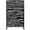 Black, variant on Outdoor & Indoor Privacy Screen Metal Privacy Screen 76" Hx48" W, Freestanding Decorative Privacy Screen for Deck Balcony Patio, Privacy Fence Panels for Outside Lawn Garden