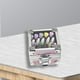 thumbnail image 4 of Estuche organizador de aluminio con 25 agujeros para guardar clavos, a prueba de polvo, para Rosa, 4 of 5