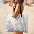 thumbnail image 5 of Bohemian Pattern Picnic Blanket Waterproof Outdoor Beach Blanket Hand-held Pad Suitable for Travel, Camping, Beach, Family Gatherings, 5 of 8