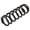 Black, variant on Race Tech Shock Spring Weight 28-52 lbs. / Spring Rate 3.1kg