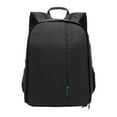 thumbnail image 4 of Estuche de viaje para mochila para cámara Slr con correas para los hombros para uso diario resistente Verde negro, 4 of 10