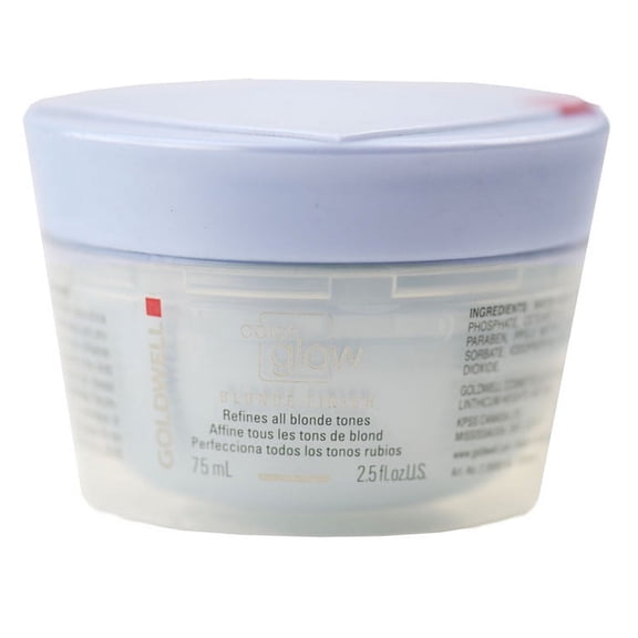 Size : 2.5 oz , Goldwell Color Glow Blonde Finish, hair scalp beauty - Pack of 1 w/ Sleek 3-in-1 Comb/Brush