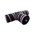 thumbnail image 4 of Túnel para gatos Tee Paper Pet Cat Tunnel Cat Drill Carpa Nido Plegable Divertidos Juguetes para gatos, 4 of 5