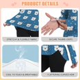 thumbnail image 4 of FORMRS Womens Long Sleeve Shirts UPF 50+ Sun Protection Quick Dry Fishing Hiking Tops, Size S-2XL, Blue Polar Bear, 4 of 8