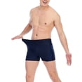 thumbnail image 4 of FANNYC Mens Boxer Swimshorts Protection Beachwear Holiday Swim Trunks Elastic Beach Board Shorts, 4 of 7