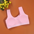 thumbnail image 6 of Gyratedream 3 Pack Girls Pads Training Bra Teenage Cami Sports Bralette Crop Tops for 28-38 Size, 6 of 9