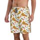 thumbnail image 2 of Fotbe Pizza Slices Trajes de Baño Estampados para Hombre, Shorts de Verano de Secado Rápido, Ropa de Playa, Bañadores-Medium, 2 of 6