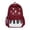 Red#1, variant on Polka Dot Piano‑Themed Backpack, 16.93In X 11.81In X 5.12In Back To School Bag, Music Note Print & Star Zipper Charm For Campus & Commute (Black)