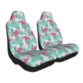 thumbnail image 2 of Cauagu Flamingo Print Car Seat Covers,Universal Automotive Seat Covers Car Seat Protectors Easy to Install Car Cover Car Accessories Auto rucks Van & SUV-1, 2 of 9