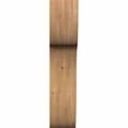 thumbnail image 2 of 6"W x 12"D x 28"H Carmel Rough Sawn Corbel, Western Red Cedar, 2 of 9
