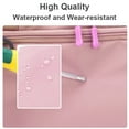 thumbnail image 5 of Travel Duffle Bag, Waterproof Sport Gym Bag Weekender Bags for Women Men, Overnight Bags with Shoes Compartment and Wet Pocket, Pink, 5 of 7