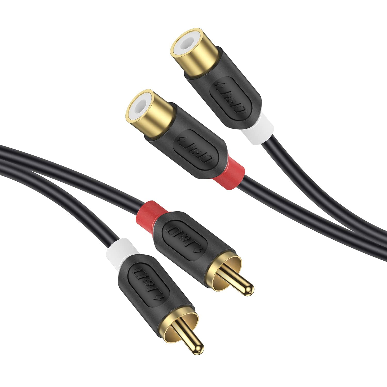 3 Pack Pro Quality 3 Foot 3ft Single RCA Male A/V Cable Shielded SKY71113 x3 