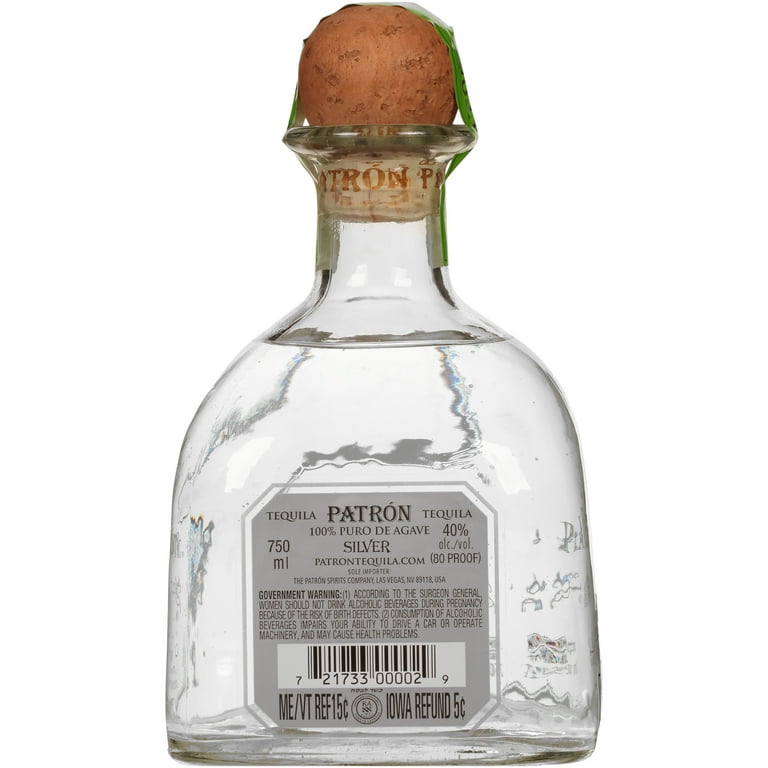Patrón Silver Tequila 50ML Mini 6-Pack