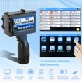 thumbnail image 4 of Impresora portátil de inyección de tinta Minssine MS-Z10 con cartucho de tinta de 42 ml, 4 of 8