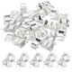 thumbnail image 1 of Uxcell 30pcs Clips de Fusible para Sujetadores de Tubo de Vidrio Cerámico de 6x30mm, Sujetadores de Tubo de Vidrio Cerámico, Plata, 1 of 5