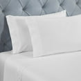 thumbnail image 3 of Superior Chain Links Embroidered Cotton Bed Sheet Set, Queen, White/Silver, 3 of 10