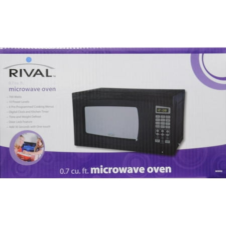 Rival 0.7 Cu. Ft. Digital Microwave Oven - Walmart.com - Walmart.com