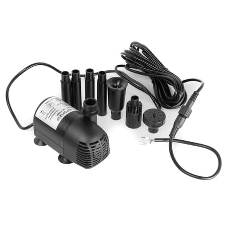 AEO 12V - 24V DC Brushless Submersible Water Pump, 410GPH, for Solar Fountain
