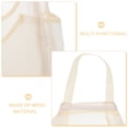 thumbnail image 2 of GOOHOCHY Onion Storage Bags Polyester Beige For Homeowners 1Pcs 17.7X10.4X0.1In, 2 of 8