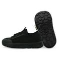 thumbnail image 3 of JAN & JUL Waterproof Shoes Outdoor Sports Running Toddler Sneakers (Jet Black, Size 11 Little Kids), 3 of 7