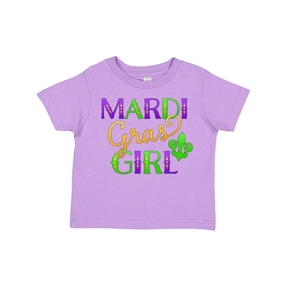 Inktastic Mardi Gras Girl Girls Toddler T-Shirt