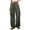 Army Green, variant on Luwomo Jeans for Womens Loose Fit Comfort Stretch High Waist Wide Leg Long Trousers Bootcut Everyday Wear with Pockets Denim Pants Army Green,L