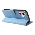 thumbnail image 3 of Allytechgroup iPhone 16 Case Wallet, Premium PU Leather Cards Slots Hand Wrist Shoulder Strap Flip Cover Stand Protective Phone Case for Apple iPhone 16, Blue, 3 of 7