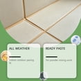 thumbnail image 6 of Waterproof Tile Grout Repair Agent, 100g Tile Gap Sealer for Kitchen & Bathroom, Anti-Mold White Tile Refinishing Paint for Floors and Wall Tiles, 6 of 9