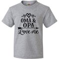 thumbnail image 3 of Inktastic My Oma Opa Love Me Grandkids Youth T-Shirt, 3 of 5
