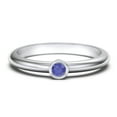 thumbnail image 1 of Classic Bezel Set Birthstone Ring - Blue Sapphire (September), 1 of 4