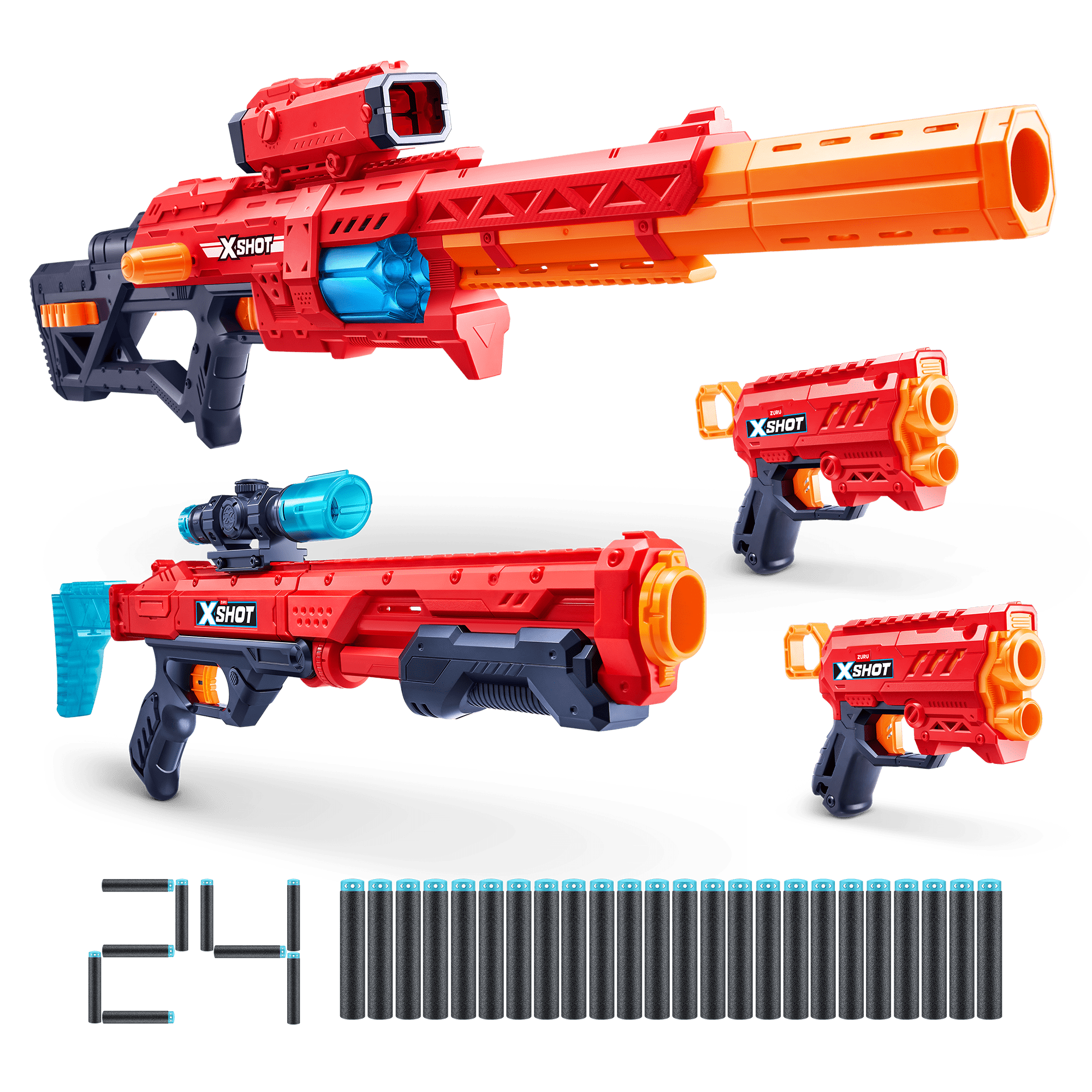 Nerf X-Shot fortnite ２丁セット Amazon.com: Nerf Fortnite Dual Pack Includes 2 Blasters
