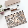thumbnail image 6 of Hirioo Watercolor Zebra for Paper Reusable Cosmetic Bag Zipper Encouragement Travel Pouch Toiletry Bag for Women Girls, 6 of 7