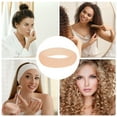 thumbnail image 6 of Unique Bargains 1 Pc Breathable Wig Band Hollow Wig Grip Band 8.66"x1.57" Light Pink, 6 of 6
