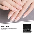 thumbnail image 5 of Niceauty 500Pcs Short Transparent Nail Tips Coffin Shape Full Cover for Nail Extensions, 5 of 5