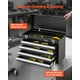 thumbnail image 4 of VEVOR Caja de herramientas portátil de metal de 20,5 pulgadas con 4 cajones, organizador de herramientas, color negro, 4 of 9