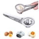 thumbnail image 1 of Ganfancp Cortador de Huevos Cocidos Piercer Food Grade Cutting Kitchen Gadgets Ofertas Del Día Sólo En Línea 1X Cortadora de Huevos de Acero Inoxidable, 1 of 7