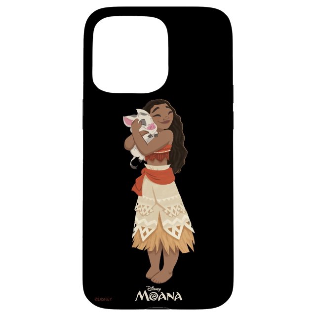 Funda para iPhone 15 Pro Max Disney Moana y Pua