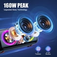 thumbnail image 5 of Dual 6.5-inch 160W Bluetooth Speaker, Large Party Speakers with Rich Bass, TWS Mode, Microphone Jack, Support Usb Aux TF for DJ Karaoke Games, 5 of 11