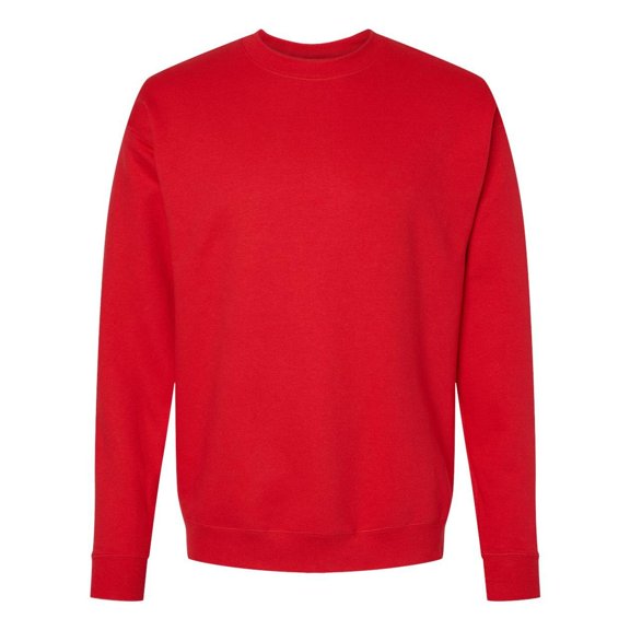 Hanes - Perfect Fleece Crewneck Sweatshirt - RS160 - Athletic Red - Size: XL